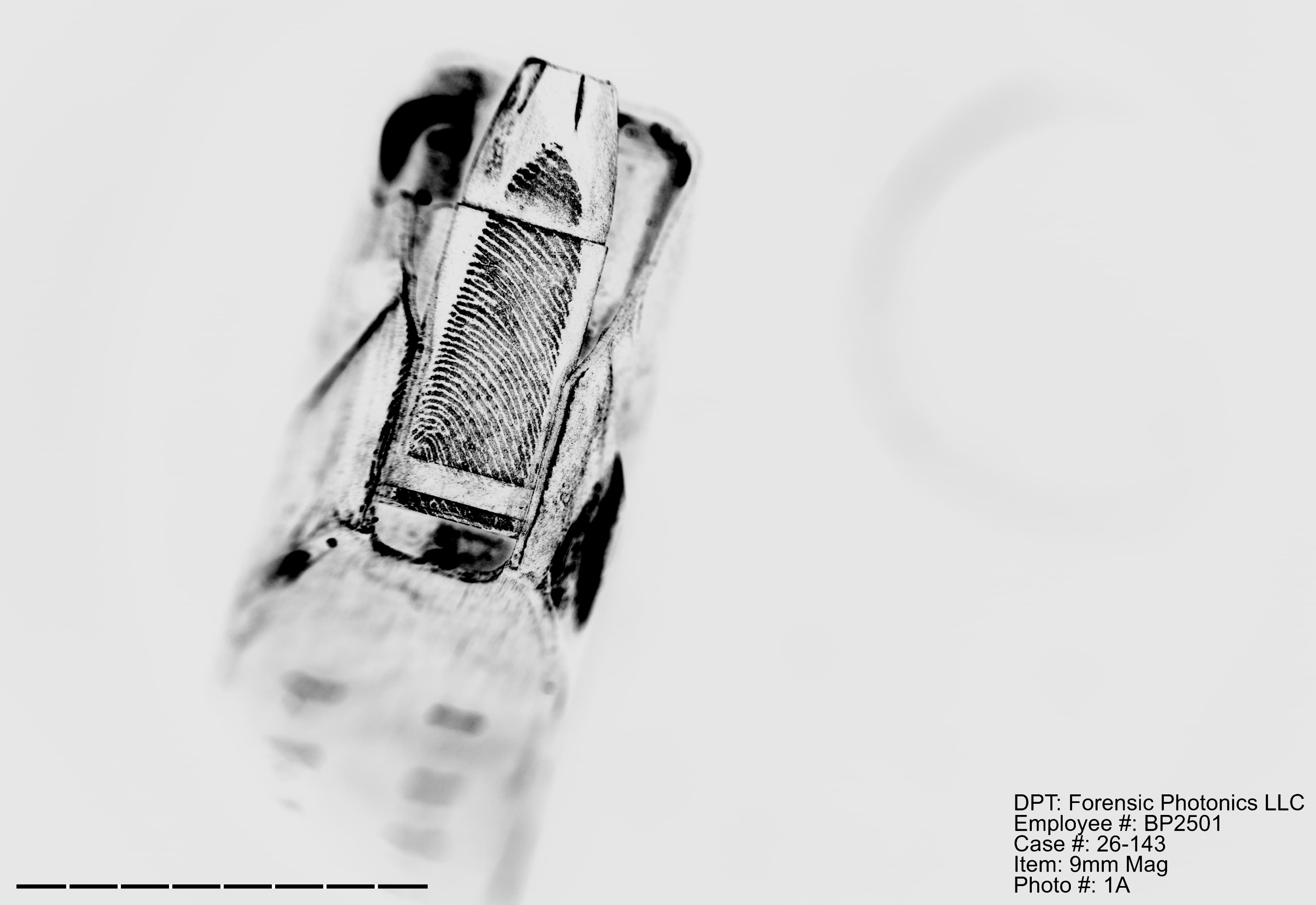 Latent Print - 9mm Magazine
